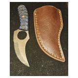 Handmade damascus knife