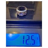 Nice heavy sterling silver ring