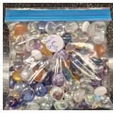Assorted Glass Pebbles 2 Pounds #4