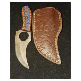 Handmade damascus knife