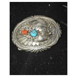 Kingsman turquoise red coral bracelet