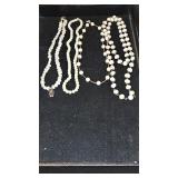 Lot of sterling and pearl jewelry
