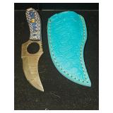 Handmade damascus knife