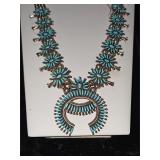 Sterling silver squash blossom