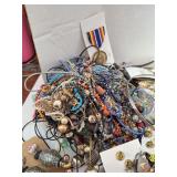 Costume Jewelry Repurpose/Crafting 6.2 lb Bag #11