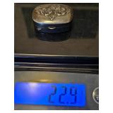 Sterling pill box