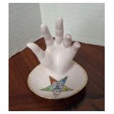Eastern Star Hand Ring Holder