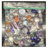 Assorted Glass Pebbles 2 Pounds #5