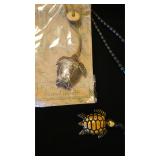 Turtle themed fashion jewelry