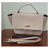 Kate Spade Taupe and Navy Purse