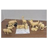 11 Miniature Animals
