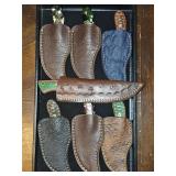 Lot of 7 handmade knives