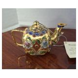 Miniature Cloisonne Teapot #2