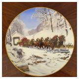Budweiser Winter's Day Plate