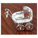 Swarovski Crystal Baby Carriage