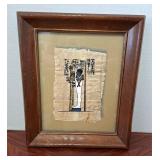 Egyptian Papyrus Painting