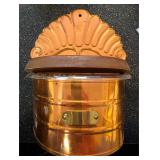 Copper Match Holder