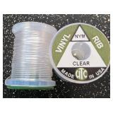Fly Fishing Thread UTC Vinyl Clear Rib (Qty 2)