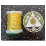 Fly Fishing Thread UTC Vinyl Green Rib (Qty 2)