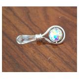 Swarovski Crystal Baby Rattle