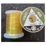 Fly Fishing Thread UTC Vinyl Green Rib (Qty 2)