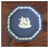 Wedgewood Jasperware Blue Octagon Plate