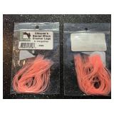 Chicone's Barred Wide Crusher Legs Fl Orange/Clear