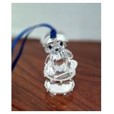 Swarovski Crystal Bear & Drum