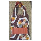 Multipurpose Homemade Bag 12.5' by 9.5' w/crayons