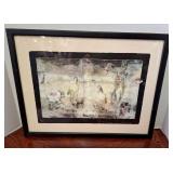 Original John Chong Print 16.75' x 12.75'