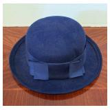 Vintage Blue Arlin Wool Hat
