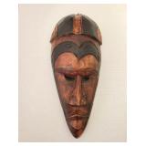 Wooden Oblong Tribal Mask