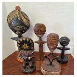 Tribal Art Fertility Dolls, set of 5