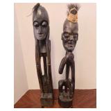 Tribal Decor Statues Set 2