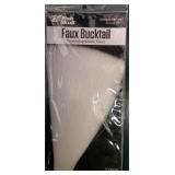 Fish Skull Faux Bucktail White