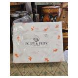 Poppy and fritz queen sheet set