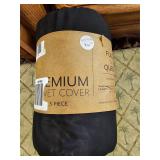 Premium 3 piece full/queen duvet cover