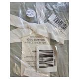 4 piece king sheet set