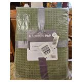 Madison park king waffle blanket
