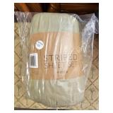 Striped 4 piece king sheet set
