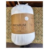 Premium Cal-King 6 piece Sheet Set