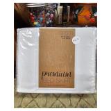 Premium queen bed skirt