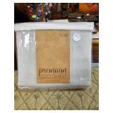 Premium king bed skirt