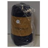 Premium Sheet Set 4 Pack Navy Queen