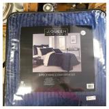 J. Queen New York King 3 piece Comforter Set