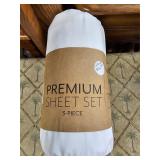 Premium 3 piece twin Xl sheet set