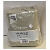 Jersey Knit Queen Sheet Set