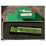Bowser Burlington Northern F9A Powered Engine