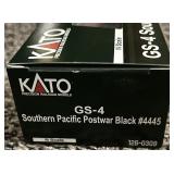N Scale Kato SP GS-4 Postwar Black #4445