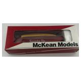 McKean Models Santa Fe 3-Bay Covered Hopper